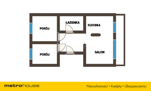 MIESZKANIE Z WIDOKIEM NA LAS 