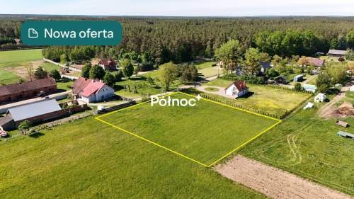Regiel, duża działka budowlana w spokojnej okolicy