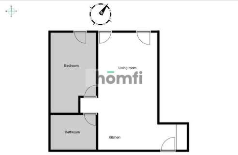 Stylowe 2 pokoje w centrum Wrocławia Balkon