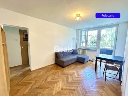 3 pok. z balkonem Saska Kępa.