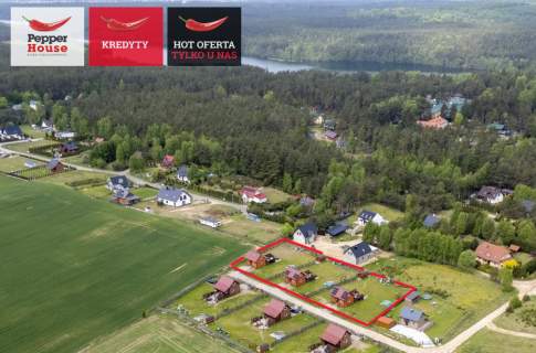 Inwestycja - kompleks 3 domków Sauna Balia