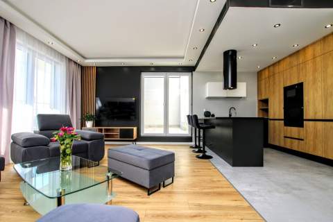 apartament z cudownym widokiem z 17stego piętra