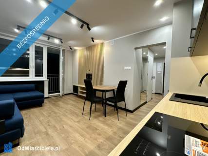 2-POK Salon z Aneksem, PRALNIA, Balkon, Łazienka, WC, Przy 
