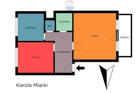 2 pokoje z balkonem inwestycyjnie Łódź Bałuty