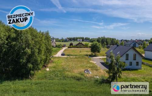 Działka w Leźnie, blisko Gdańska 
