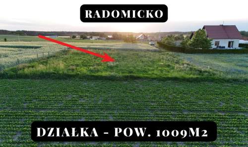 SPRZEDAM - działka blisko jezdni asfaltowej - RADOMICKO