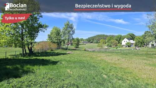 Malownicza, płaska, uzbrojona działka- Koleczkowo 