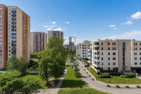 3/4 Pokoje Balkon Zieleń Dwustronne Rozkładowe