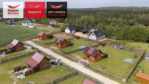Inwestycja - kompleks 3 domków Sauna Balia
