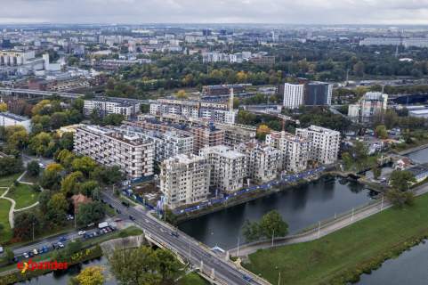 2 pokoje duży balkon przy Odrze idealne dla pary / inwestora