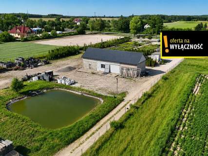 Działka inwestycyjna 2,41 ha przy DK74