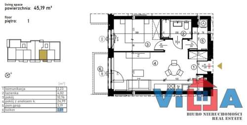 2-POKOJOWE MIESZKANIE W APARTAMENTOWCU 