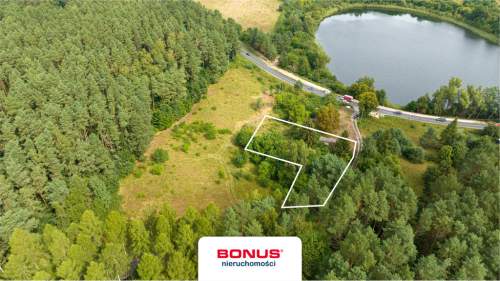 Działka 1776 m2 blisko lasu