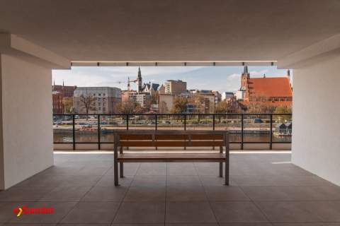 2 pokoje z loggią nad Odrą Szczecin świetna lokalizacja
