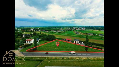 Działka budowlano usługowa w Gorzycach