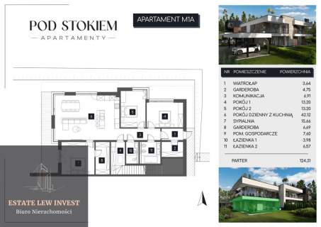 Luksusowy Apartament 124 m z Ogrodem -Wola Justow