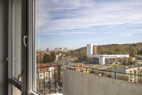 Kawalerka z panoramicznym widokiem we Wrzeszczu