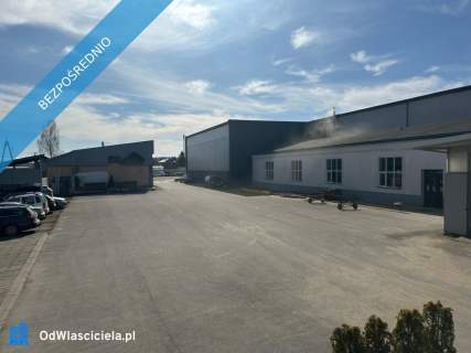 Teren inwestycyjny 2,56 ha z halami produkcyjnymi Frysztak