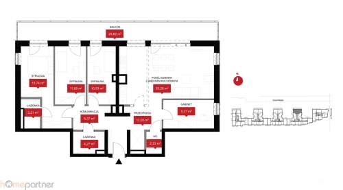 Apartament 5-pokojowy z WIDOKIEM NA RZEKĘ 