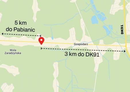 Obiekt usługowo-magazynowy 677 m Wola Zaradzyńska