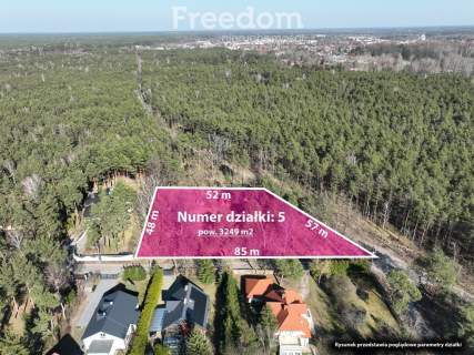 Piękna działka, Międzylesie, luksusowa część Wa-wy