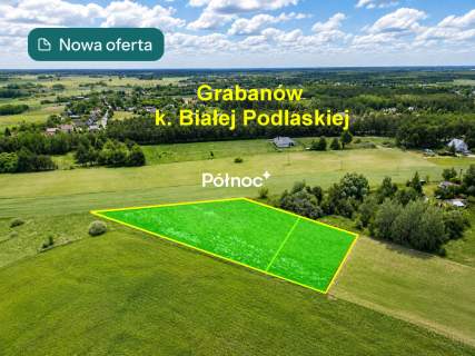 Działki z możliwością zabudowy Grabanów