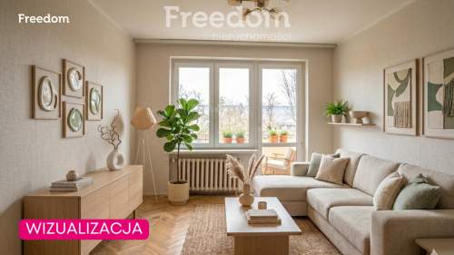 Centrum Giżycka mieszkanie 3 pokoje 61 m2