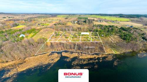 Najpiękniejsze działki nad jeziorem Lubie 