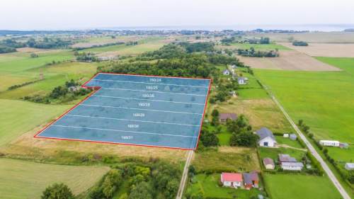 Gąski działki 1.800 m od morza