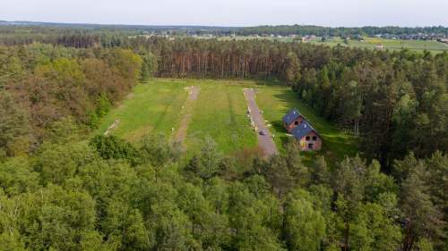 Działka 585m2 w środku lasu
