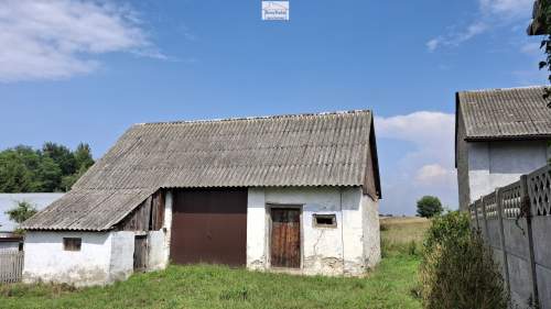 Dom z bali , oraz stodoła -garaż , 1,11ha działki , sp