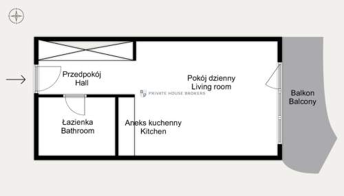 Studio w OVO / klimatyzacja / basen, siłownia, SPA