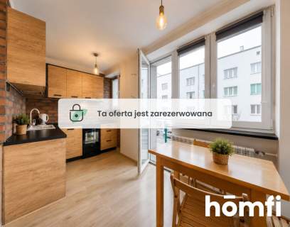 2 pokoje blisko Manufaktury 34m2 balkon