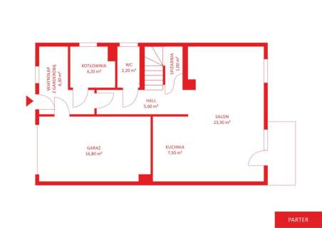 Nowoczesny bliźniak 140 m2 Przyłęki Działka 700m2