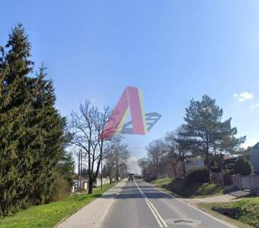 Boczna , spokojna ulica w Zabierzowie