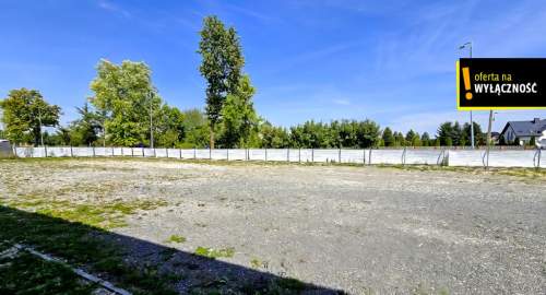 Działka inwestycyjna 2,41 ha przy DK74