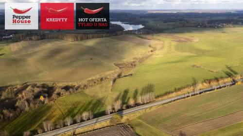 Niedamowo działka 4900 m2 200 m od jeziora
