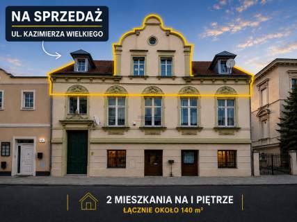 centrum kamienica całe piętro 140m2