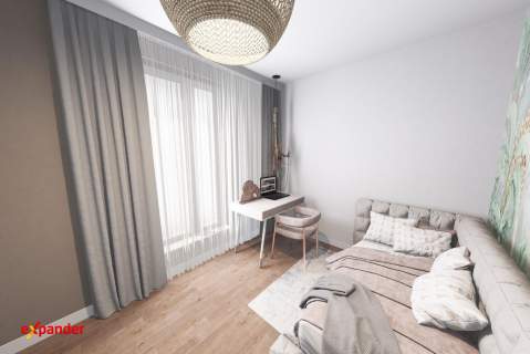 95m2 Balkon, potrójna ekspozycja z widokiem na CHRONIONY LAS