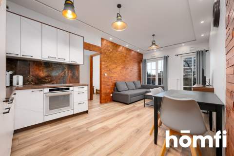 Stylowe 2 pokoje w centrum Wrocławia Balkon