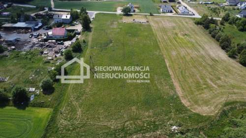 Działka w Glinczu blisko S6, WZ w trakcie, 1020 m2
