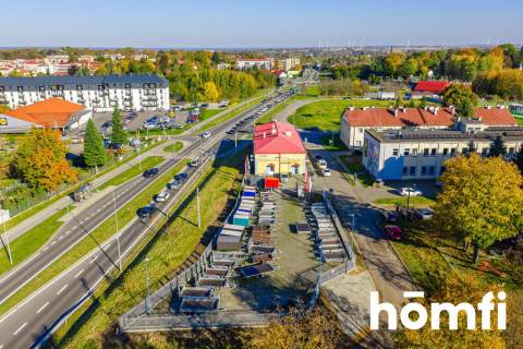 Budynek handlowo-usługowy 292 m Parking 