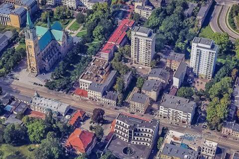 Działka inwestycyjna przy Piotrkowskiej MPZP, 5k