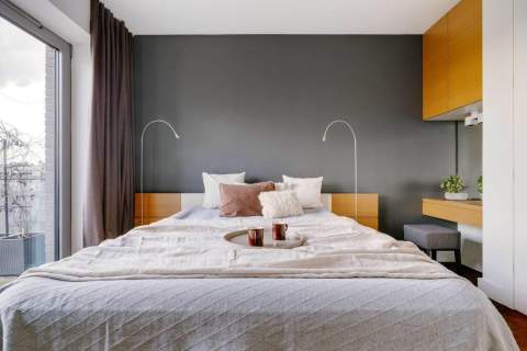 Qbik, Apartament 2-piętrowy z antresolą i widokiem
