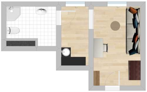 Chylońska 69-85, Chylonia, przytulne studio