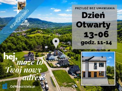 Mieszkanie jak dom, 3 pok., kameralnie, zielono, parking, 0%...