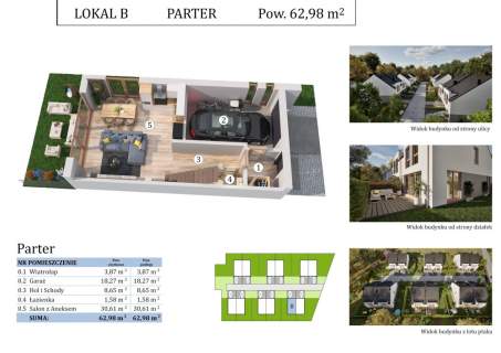 Nowy dom bliźniak 130 m2 / Borowa Góra / Jezioro Zegrzyńskie...