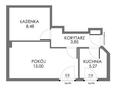 Mieszkanie bezczynszowe w świetnej lokalizacji.