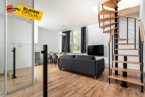 Nowoczesny apartament z dużym tarasem