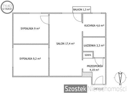 M. w ładnym bloku na pełnym zieleni Rakowie